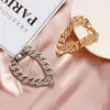 S2163 Fashion Jewelry Thick Chain Bracelet Rhinstone Cuban Hip-hop Bracelets