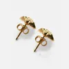 Fashion Gold Stud Earrings for mens and women party wedding lovers gift jewelry engagement NRJ