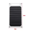 Emberway® 5V 10W 휴대용 태양 전지 패널 슬림 라이트 USB 충전기 충전 전원 은행 패드