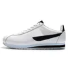 Classic Cortez Leather 패션 클래식 화이트 Varsity 레드 캐주얼 신발 기본 블랙 블루 경량 실행 Chaussures Cortezs 가죽 BT QS 야외 스니커즈