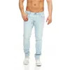 Dżinsy dla mężczyzn Letni Przycisk Spodenki Spodenki Wysokiej Jakości Jean Classic Style Stretch Slim Denim Spodnie Męskie spodnie 211011