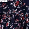 Kadın Tropikal Çiçek Baskı Basamaklı Ruffles Sling Kısa Önlük Bluz Kadın Spagetti Kayışı Gömlek Chic Mahsul Tops LS9242 210420