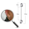 Korean Black Punk Fake Earring Male Titanium Steel Ear Clip Earring Stud Non-piercing Earcuff Chains Personality Jewelry