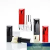 빈 립스틱 컨테이너 튜브 레드 블랙 12.1mm 립 밤 튜브 rhombus 리필 립스틱 포장 여성 화장품 30 / 50pcs 공장 가격 전문가 디자인 품질