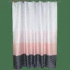 Design moderno Poliéster Tecido Curta do chuveiro em casa gradiente de várias cores espessado Banho à prova d'água Cortina de chuveiro vintage 210402