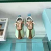 Обязательные кроссовки роскошные брендовые кроссовки дизайнерские кроссовки женские повседневные туфли натуральные кожаные гусиные ботинки красные нижние слайды тапочки сандалии Bagshoe1978 14