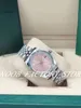 Orologi da donna 2022 Factory New Ladies 7 Stili Colori Quadrante rosa Classico 31 mm Abito Movimento automatico Regalo di Natale 2649