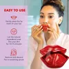 Cherry Hydrating Moisturizing Essence Enhancer Lip Mask Gel Pads Anti-Trocknung aufhellende Lippenlinien Hautpflegeprodukte