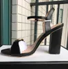 2021 Luxury High Heel Womens 10cm Sandaler Summer Beach Sexig bröllop 2 Shoes Storlek 34-41