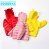 FCLHDWKK Brand Ultra Light Chłopcy Dziewczyny Dzieci Jesienne Kurtki Winter Baby Down Down Coat Kurtki Dla Dziewczyn Chłopiec Dzieci Outerwear 0-7y H0909