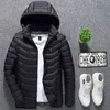 1pc slimme verwarming kleding winter licht dunne bescherming jas mannelijke elektrische vest USB acht-zone 211126