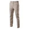 Aiopeson Casual Cotton Men Spodnie Solidne Kolor Slim Fit Męskie Spodnie Wiosna Jesień Wysokiej Jakości Klasyczne Spodnie biznesowe Mężczyźni 210707