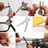 6 in 1 Edc Gear Mini Useful Key Ring Shaped Pocket Opener keychain Screwdriver Tool Kit Survive Tactical Knife