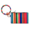 Biżuteria Wristlet Torby Keychain PU Skórzane Bransoletki Bransoletki Wiszące Zmień Torebki Telefon Torba Kobiety Dziewczyny Boże Narodzenie Prezent 2 Sztuk DW4824