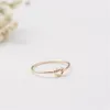 14K gold filled Heart-shape Ring Gold Jewelry Boho Knuckle Anillos Mujer Minimalistic Stacking Bohemian for Women