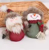 Décorations de Noël petits pendentifs en peluche poupées