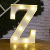 Party Decoration 1pc LED Nachtlamp 26 Letter 0-9 Digital Light Batterij Powered Wedding Birthday Xmas Home Decoraties