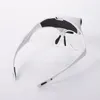 Hoofdband Vergrootglas met LED-lamp Magnifier Optics-instrumenten voor bijenteeltapparatuur 1.0-3.5x Meerdere vergrotingspiegel met 5 2022