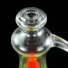 pipe à eau shisha narguilé bong en verre joint de tuyau en silicone droit plate-forme pétrolière hauteur 8.2 "brûleur de cire