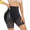 LAZAWG Women Hip Enhancer Underpants Female Body Shapewear Butt Lifter Control Panties Body Shaper Fake Pad Foam Padded Y220311