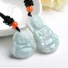 Natural Myanmar Jade Jewelry A Goods Guanyin Male Jade Buddha Female Medium Ice Seed Pendant255S7419628