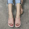 Women Slippers Summer Ladies Wedges Shoes Female Casual Beach Sandals Comfortable Platform Flip Flop Qq821 210625 GAI