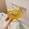 ragazze principessa borse moda bambini cuore corona catena di perle una borsa a tracolla Donna mini borsa cambio carino bambini piccola borsa a tracolla F1072