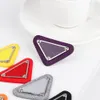 Pegatinas de apliques Pegatinas Triangular Coser parches DIY Bordado de la marca Logotipo Partido práctico Partido en ropa de sombrero