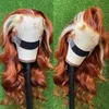 Peruvian Virgin Human Hair 4x4 Кружевное покрытие парик 12-32 дюйма 350/613 Цвет yirubeauty Средний размер парики