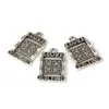 100st Forntida silverlegering "Jag älskar quilting" Charm Pendants för smycken gör armband Halsband DIY Tillbehör 14 x 21mm A-103