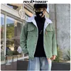 Privathinker Men Autumn Winter Thicken Warm Corduroy Jackets Men's Outwear Hip Hop Coat Male Teen Casual Jacket Colorful 211126