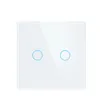 Smart Power Plugs WIFI Wall Touch Sensor Switch EU RF433+ Light Switch 1 2 3 Gang 220V Tuya APP Home Kit Support Alexa Google