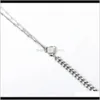 Pendant Necklaces & Pendants Jewelry Drop Delivery Stitched Necklace Female Clavicle Chain 2021 Fashion Collar Design Kmfe6