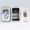 Londa Tarot خارج طباعة 78 بطاقات جميلة للغاية من نوعها فريدة من نوعها لعبة بطاقة سطح السفينة الروحية مع دليل دليل OFP