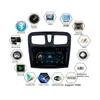 Lecteur dvd stéréo MP5 de voiture Android GPS multimédia adapté pour Renault Sandero 2012-2017 Android 9 pouces