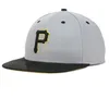 2021 Pirates P Letter Baseball Caps Gorras Bones For Men Women Fashion Sports Hip Pop Top Kwaliteit Paste hoeden7340811