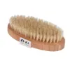 Natural COAR Bristles Back Brush Usuń martwą skórę ciało prysznic wanna masaż spa bez uchwytu