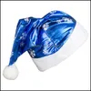 Dekoracje świąteczne świąteczne dostawy party home ogród kapelusz jasny i piękny Santa Red Fine Cloth Gifts Drop Dostawa 2021 VIBKG