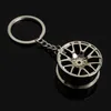 10Pieces/Lot 2021 New Hot Creative High Quality Wheel Hub Rim Model Mans Keychain Car Key Chain Cool Gift