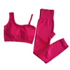 Yoga Outfit Summer Woman De twee stuks Bra Broek Set Sports and Leisure Running Training Sneldrogende kleding Fitnessbeweging