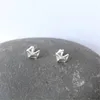 10pair Gold Silver Dainty Tiny Fox Stud Serring