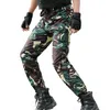 Pantalones de carga tácticos Hombres Militares Negro Python Camuflage Combate Ejército que trabaja pantalones de caza Joggers Pantalon Homme 2203036825919