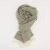 100% Cashmere Herringbone Scarf Shawl Morno Outono e Inverno Tricotado Pinho Para Mulheres Scarves