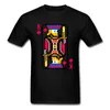 Camisetas masculinas camisetas masculinas rei do diamante tees de verão tsshirt camise