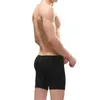 Mens Long Leg Trunks Breathable Modal Boxers Short Male Sexy Penis Sheath Underwear Bikini Swim Beach Panties Lingerie Plus Size Men's Swimw