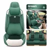 Coprisedili per auto 21 anni set completo per berlina SUV pelle resistente universale cinque posti set tappetini per auto a 5 posti Fashion7808311