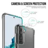 Premium SPACE Transparente, robuste Handyhüllen, klare, stoßfeste Abdeckung für Samsung S21 ULTRA S20 PLUS S10 NOTE20 S20FE A32 A42 A72 5G A50 A70 A01 A12 A21S