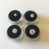 Autres perles en vrac Moissanite 5mm à 9mm GH couleur rondes brillantes perles VVS1 Grade bijoux bague boucles d'oreilles matériel