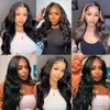 28in 250 body wave lace front wig transparent lace wigs for women human hair wigs tpart lace frontal wig brazilian remy8071805