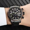 Luik Top Brand Luxury Large Ironing Board Stainless Steel Quartz Watches Men Fashion Business Waterproof Date Military Watch1360655